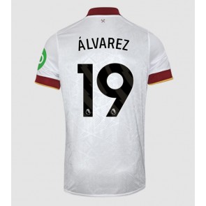 West Ham United Edson Alvarez #19 Rezervni Dres 2024-25 Kratak Rukavima